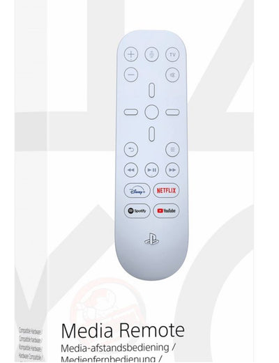PlayStation 5 – Media Remote – Glacier White (PS5)